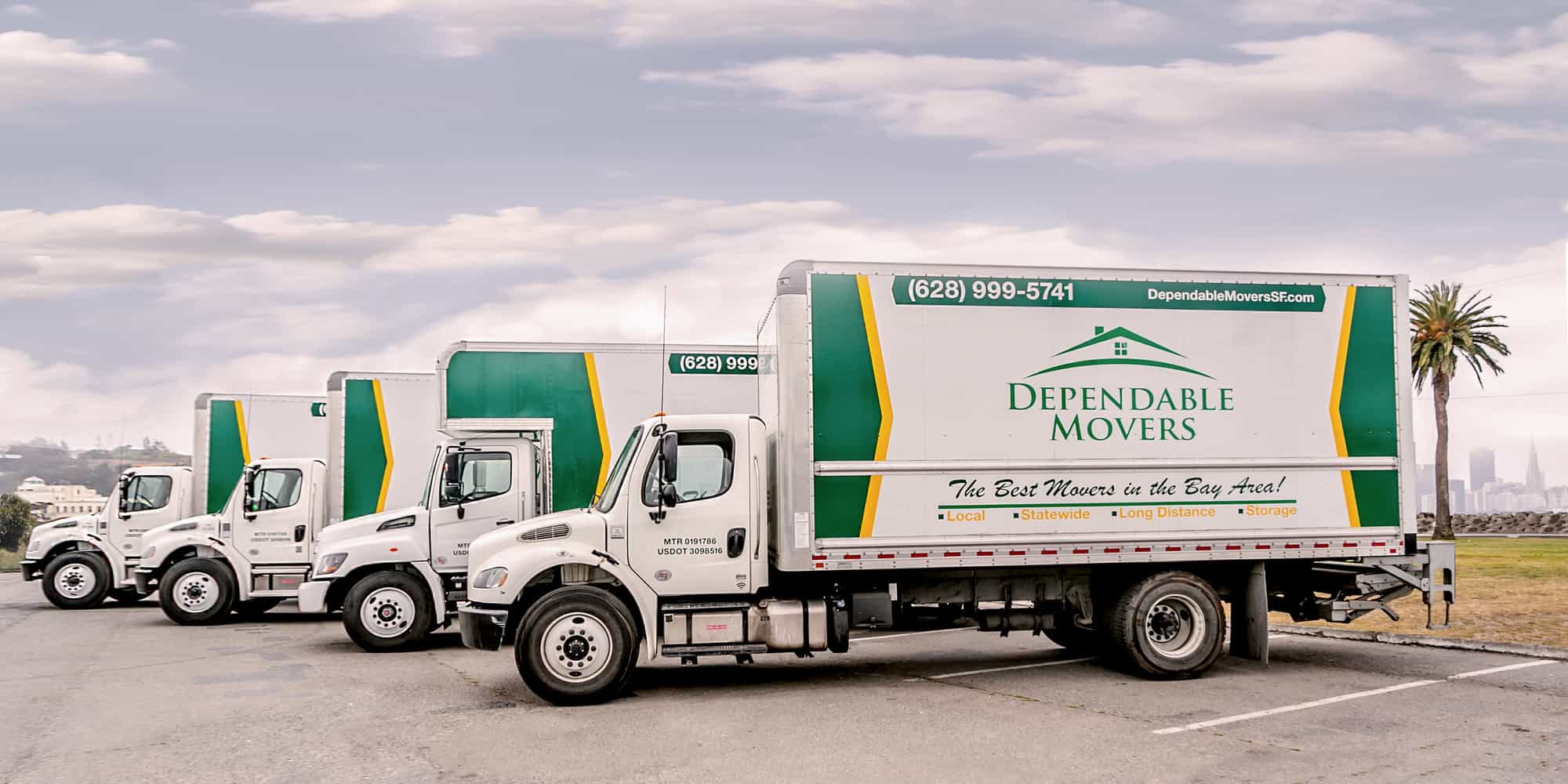 dependable movers trucks in san francisco california